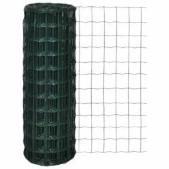 VidaXL Clôture euro Acier 10 x 1,2 m Vert