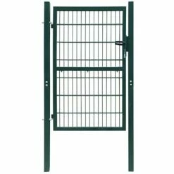 VidaXL Portillon 2D (simple) Vert 106x210 cm