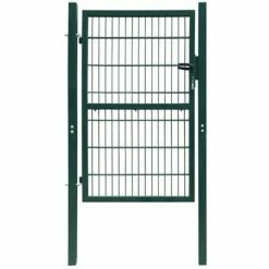 VidaXL Portillon Acier 106x248 cm Vert