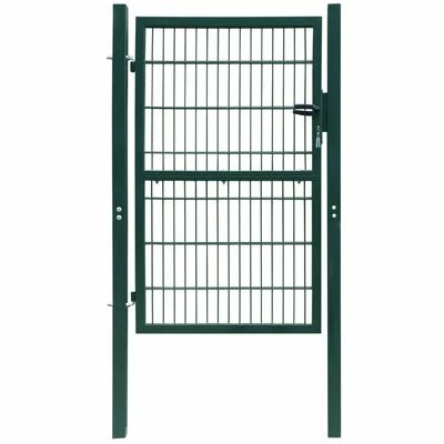 VidaXL Portillon Acier 106x248 cm Vert