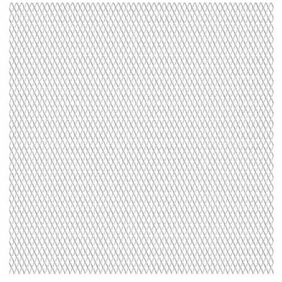 VidaXL Panneau de grillage de jardin Acier inox 100x85 cm 20x10x2 mm