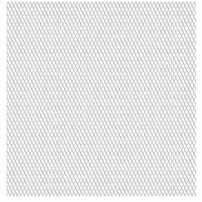 VidaXL Panneau de grillage de jardin Acier inox 100x85 cm 30x17x2,5 mm