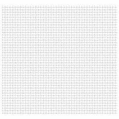VidaXL Clôture de jardin sertie Acier inoxydable 50x50 cm 11x11x2 mm