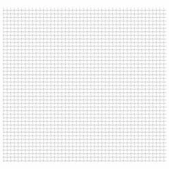 VidaXL Clôture de jardin sertie Acier inoxydable 100x85 cm 21x21x2,5mm