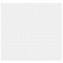 VidaXL Clôture de jardin sertie Acier inoxydable 50x50 cm 31x31x3 mm