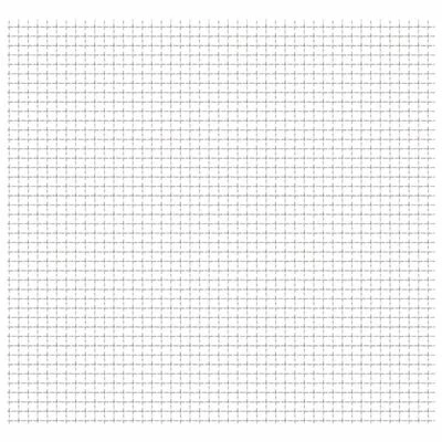 VidaXL Clôture de jardin sertie Acier inoxydable 100x85 cm 31x31x3 mm