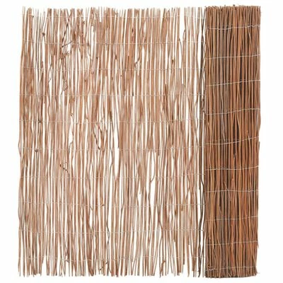 VidaXL Clôture de jardin Fougère naturelle 4 x 1 m