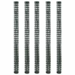 VidaXL Mailles de clôture de jardin 5 pcs PEHD 1x1,2 m Vert