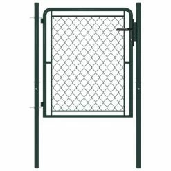 VidaXL Portillon Acier 100 x 75 cm Vert