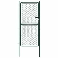VidaXL Portillon Acier 100 x 200 cm Vert