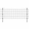 VidaXL Panneaux et poteaux de clôture 2D pour jardin 2008x830 mm 6 m