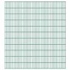 VidaXL Panneaux de clôture de jardin 2D 2,008x2,23 m 24 m total Vert