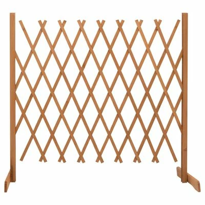 VidaXL Clôture en treillis de jardin Orange 180x100 cm Bois de sapin