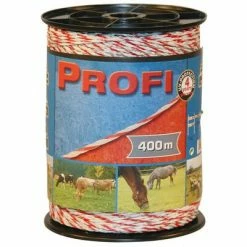 Kerbl Corde de clôture électrique Profi PE 400 m