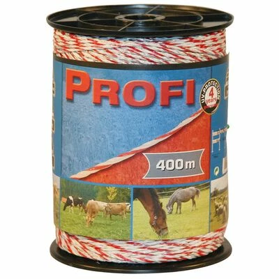 Kerbl Corde de clôture électrique Profi PE 400 m