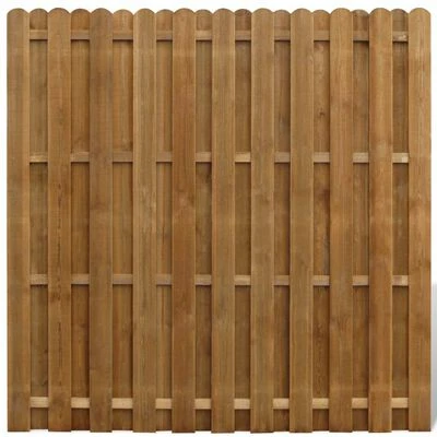 VidaXL Panneau de clôture Bois de pin 180x180 cm
