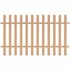 VidaXL Clôture à piquets WPC 200 x 120 cm