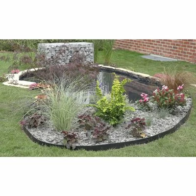 Nature Bordure de jardin 14 cm x 10 m 7 mm Noir – Image 2