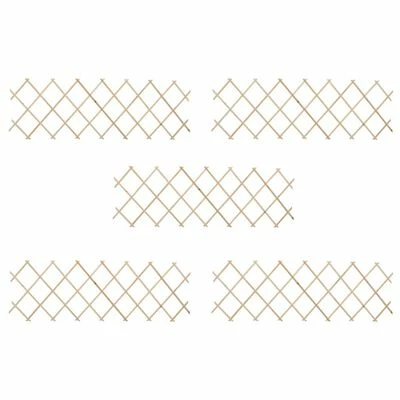 VidaXL Clôture à treillis 5 pcs Bois de sapin 180x60 cm