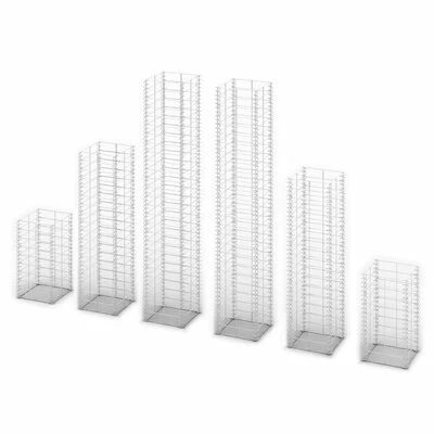 VidaXL 6 gabions en fil galvanisé – Image 2