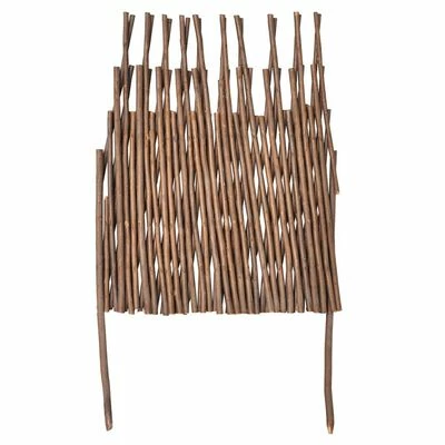 VidaXL Clôture en treillis de saule 5 pcs – Image 2