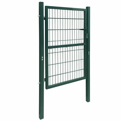 VidaXL Portillon Acier 106x248 cm Vert – Image 2