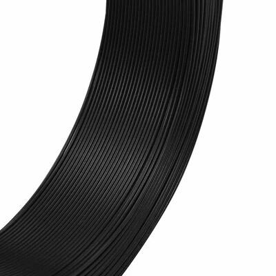 VidaXL Fil de liaison de clôture 250 m 1,4/2 mm Acier Anthracite – Image 2