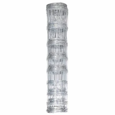 VidaXL Clôture de jardin Acier galvanisé 50x1,2 m Argenté – Image 2