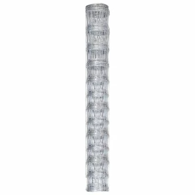 VidaXL Clôture de jardin Acier galvanisé 50 m 150 cm Argenté – Image 2