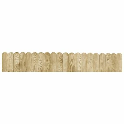 VidaXL Rouleaux de bordure 2 pcs 120 cm Bois de pin imprégné – Image 2