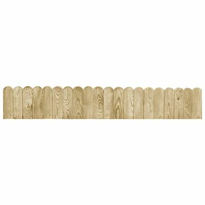 VidaXL Rouleaux de bordure 3 pcs 120 cm Bois de pin imprégné – Image 2