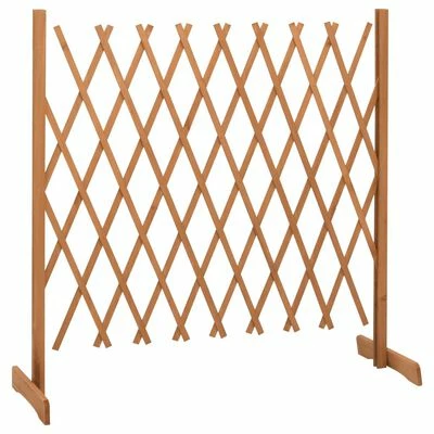 VidaXL Clôture en treillis de jardin Orange 180x100 cm Bois de sapin – Image 2