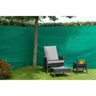 Nature Brise-vue PE 1 x 3 m Vert – Image 2
