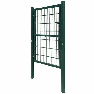VidaXL Portillon Acier 106x248 cm Vert – Image 3