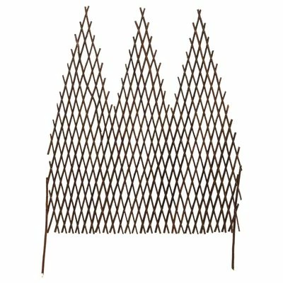 VidaXL Clôtures en treillis de jardin 5 pcs 170x105 cm Saule – Image 3