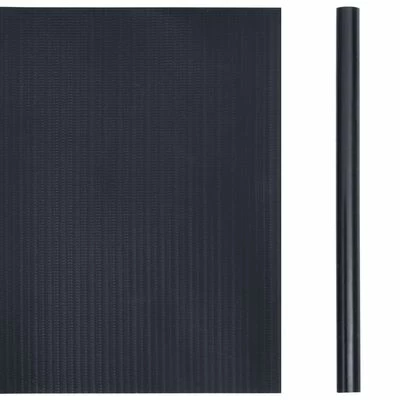 VidaXL Écrans d'intimité de jardin 4 pcs PVC 35x0,19 m Gris foncé mat – Image 3