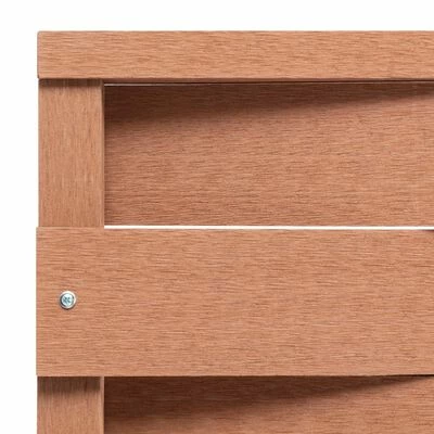 VidaXL Panneau de clôture WPC 170x180 cm Marron – Image 3