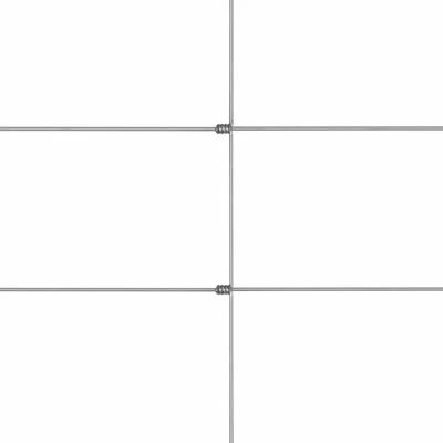 VidaXL Clôture de jardin Acier galvanisé 50x1,5 m Argenté – Image 3