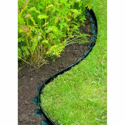Nature Bordure de jardin 5 cm x 10 m Vert – Image 3