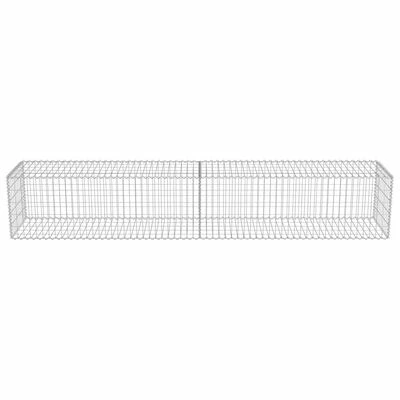 VidaXL Mur en gabion avec couvercles Acier galvanisé 300 x 50 x 50 cm – Image 4