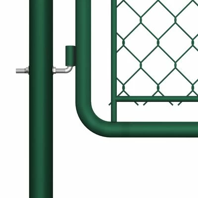 VidaXL Portail de jardin Acier 150x495 cm Vert – Image 4
