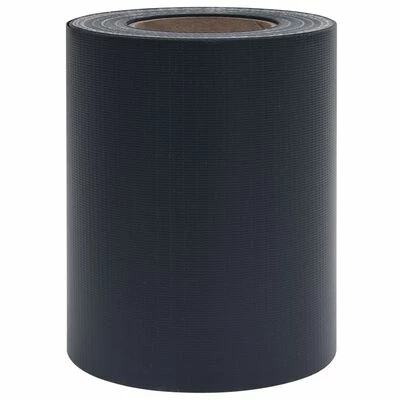 VidaXL Écrans d'intimité de jardin 4 pcs PVC 35x0,19 m Gris foncé mat – Image 4