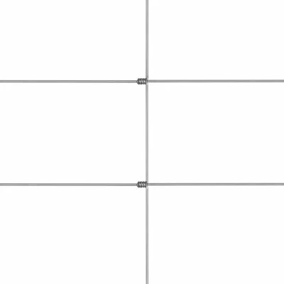 VidaXL Clôture de jardin Acier galvanisé 50 m 150 cm Argenté – Image 4