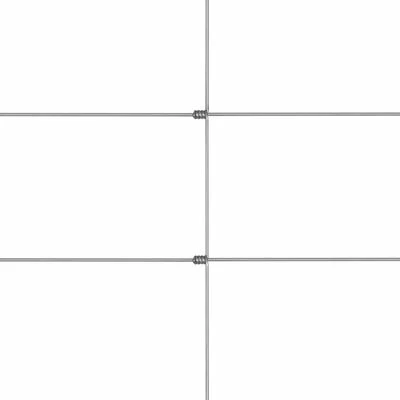 VidaXL Clôture de jardin Acier galvanisé 50 m 150 cm Argenté – Image 4