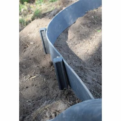 Nature Bordure de jardin 14 cm x 10 m 7 mm Noir – Image 4