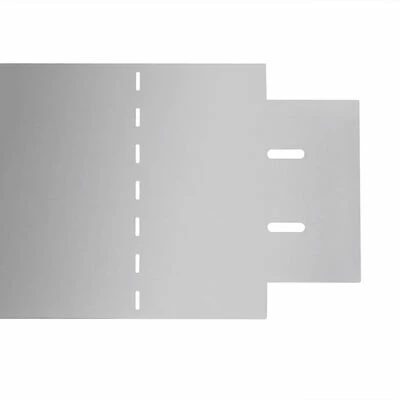 VidaXL Clôture flexible de pelouse 5 pcs Acier galvanisé 100x14 cm – Image 5