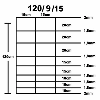 VidaXL Clôture de jardin Acier galvanisé 50x1,2 m Argenté – Image 5