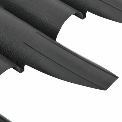 VidaXL Bordures de pelouse 36 pcs Anthracite 10 m PP – Image 6